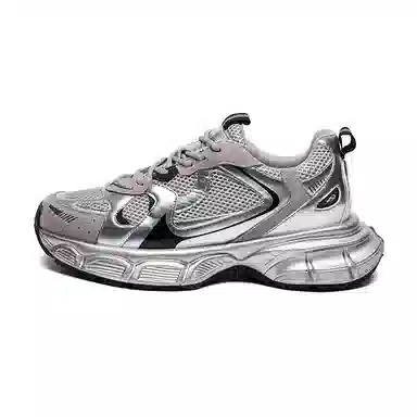 公猴 织物 舒适百搭休闲 防滑耐磨透气轻便增高 低帮 老爹鞋 女款