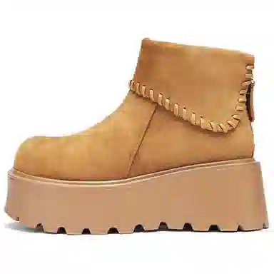 AGSDON Vintage Suede Boots