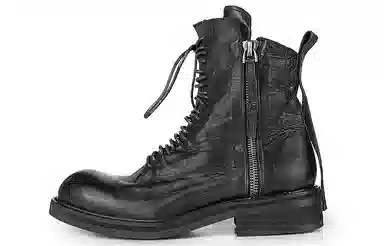 Huànxiàngzhě Original Design High-Top Leather Boots