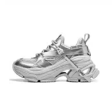 CHERYKALLY Breathable Platform Sneakers 7cm Beige