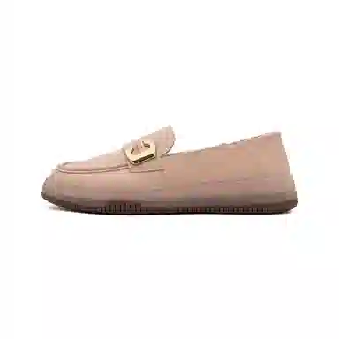 ZHR PU C Buckle Loafers