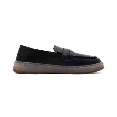 ZHR PU C Buckle Loafers