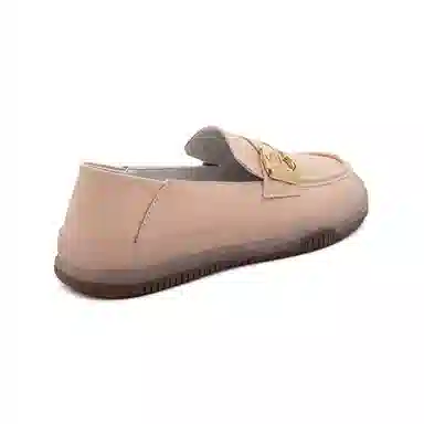 ZHR PU C Buckle Loafers