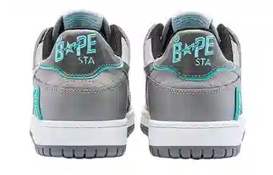 A BATHING APE SK8 Low Grey