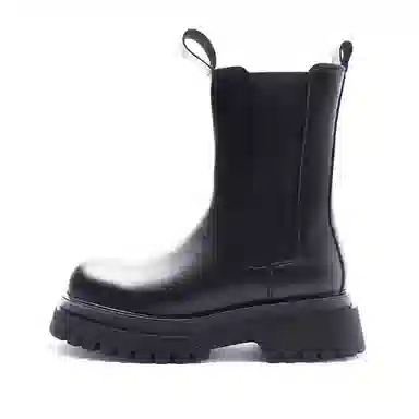 V ZERO FIVE Chelsea Boots Black