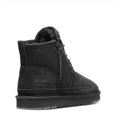 AU&MU Short Snow Boots Chestnut