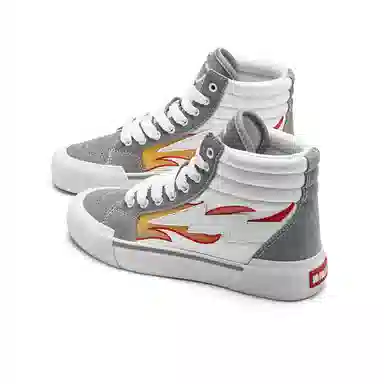MINISO Flame High-Top Canvas Sneakers