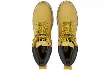 CAT Outdoor Ankle Boots Yellow Brown