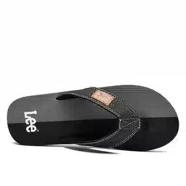 Lee Rubber Sole Flip Flops