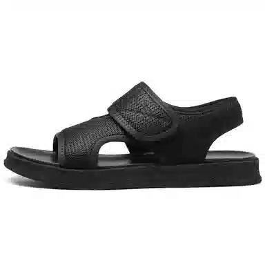 法派 织物 简约透气运动 沙滩凉鞋 男款 黑色