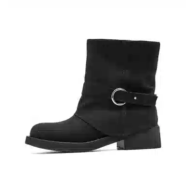 EBLAN Short Boots Black