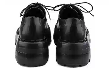 HANQIAORIJI Black Blood Series Platform Derby Shoes