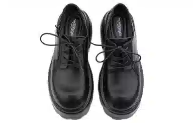 HANQIAORIJI Black Blood Series Platform Derby Shoes