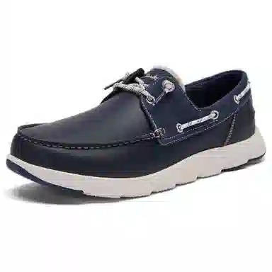 Clarks Boat Shoes Blue