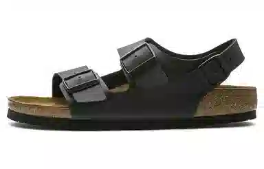 Birkenstock Suede Slide Black Narrow