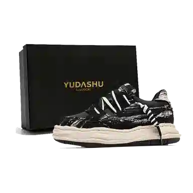 YUDASHU Thick Sole 7CM Hidden Height Increase Sneakers