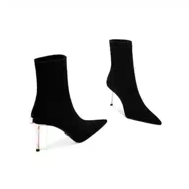 Sasini Classic Retro Ankle Boots Black