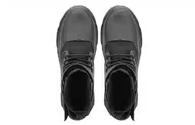 NORVINCY Retro Matte Sock Martin Boots Black