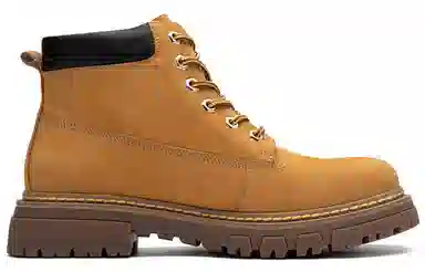 Roberta Di Camerino Classic Yellow Hiking Boots