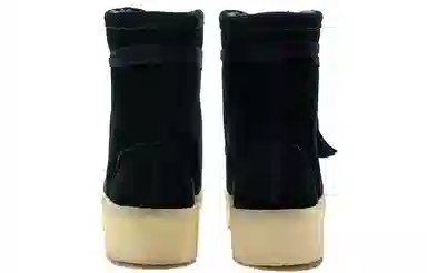 Clarks Originals Suede Boots Black