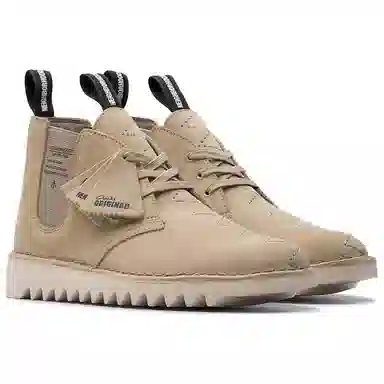 NEIGHBORHOOD x Clarks Chelsea Boots Brown