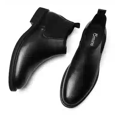 15 MINS Chelsea Boots Black