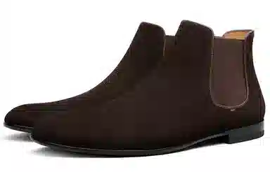 Thom Wills Chelsea Boots Dark Brown