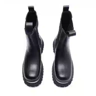 V ZERO FIVE Chelsea Boots Black