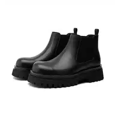 ZUWUDONG Chelsea Boots Black