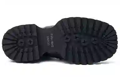 STOOSHE Future Series Black Patent Chelsea Boots