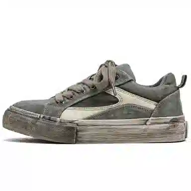 Mengsai Low Canvas Sneakers