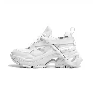 CHERYKALLY Breathable Platform Sneakers 7cm Beige