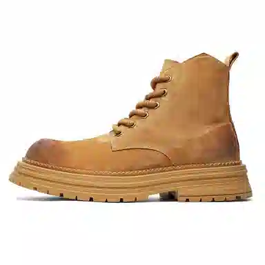 Pin Yi Martin Boots Yellow