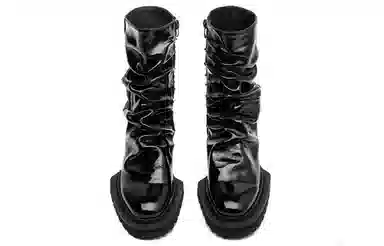 STOOSHE Pleated Series Black