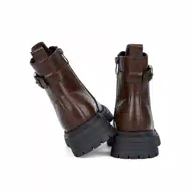 珂卡芙 合成革 百搭通勤潮流时尚舒适 马丁靴 女款