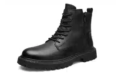Leaveland Martin Boots Black