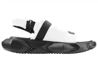 NORVINCY Fashion Platform Sandals Black White