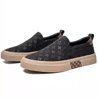 GZZ Canvas Low Black