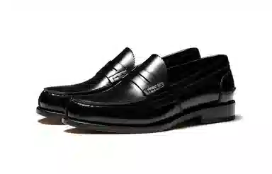Truffaut Penny Loafers Black