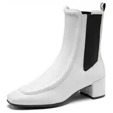 ecco Chelsea Boot White