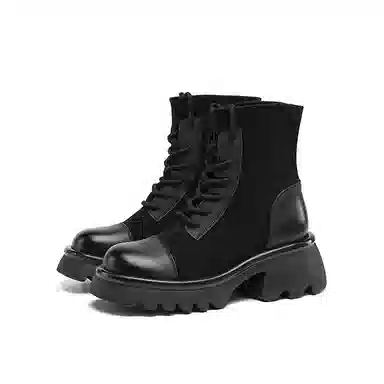 EBLAN Short Boots Black