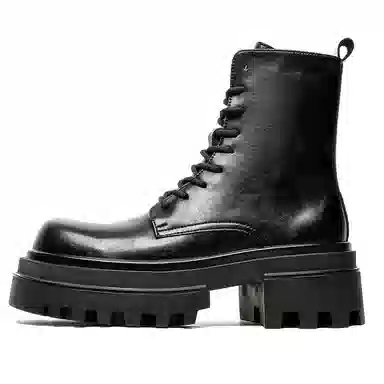 V ZERO FIVE Derby Boots Black