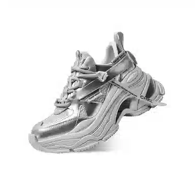 CHERYKALLY Breathable Platform Sneakers 7cm Beige