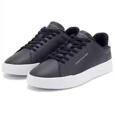Tommy Hilfiger Logo Court Trainers
