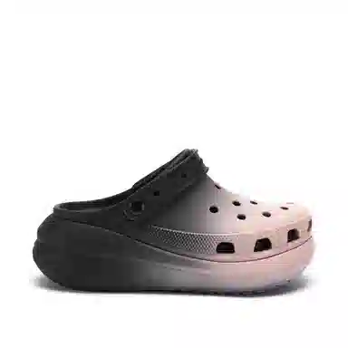 Crocs Classic Crush Clog Black Pink