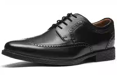 Clarks Formal Leather Shoes Black