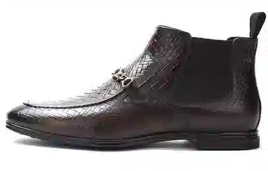 Satchi Chelsea Boots Coffee