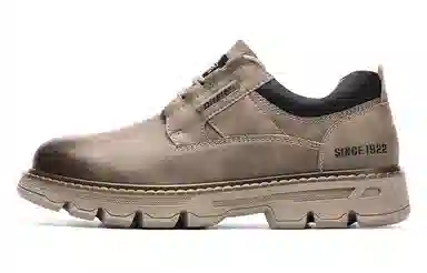 Dickies Retro Low-Top Outdoor Boots Khaki