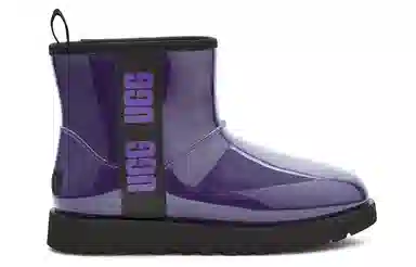 UGG Classic Clear Mini Black Purple