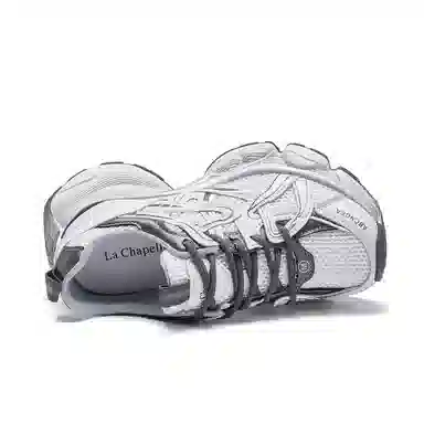 La Chapelle Shadow White Moon Elevated Sneakers